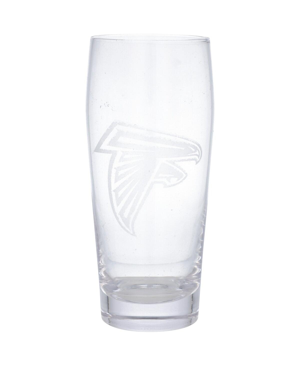 Memory Company Atlanta Falcons 16 oz Clubhouse Pilsner Glass In Clear
