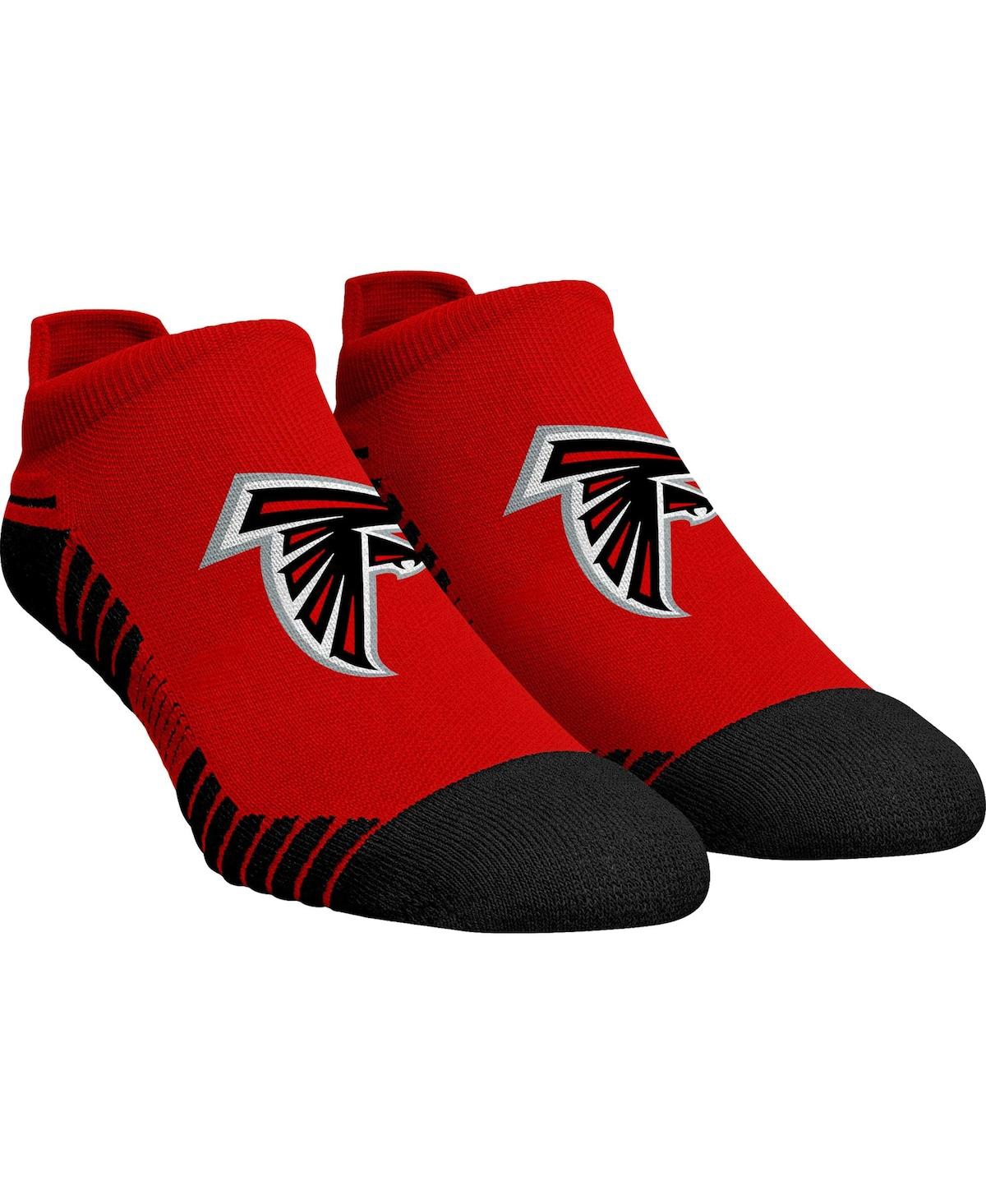 Rock 'em Men's And Women's  Socks Atlanta Falcons Hex Ankle Socks In Red