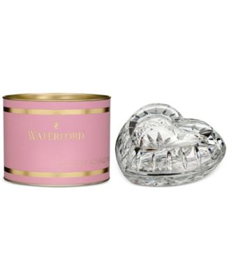 Waterford - Pink Giftology Lismore Heart Box