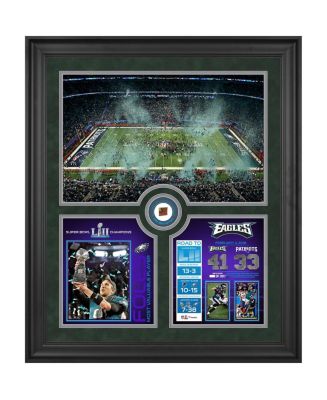 Philadelphia Eagles Framed 23" x 27" Super Bowl LII Champions Team ...