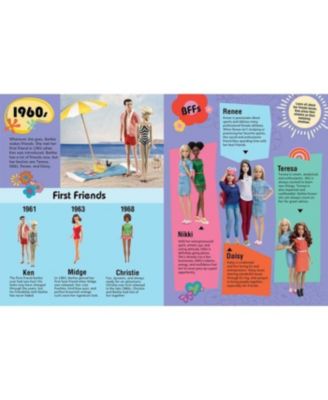 Barbie- Super Sticker Book- Through the Decades by Marilyn Easton