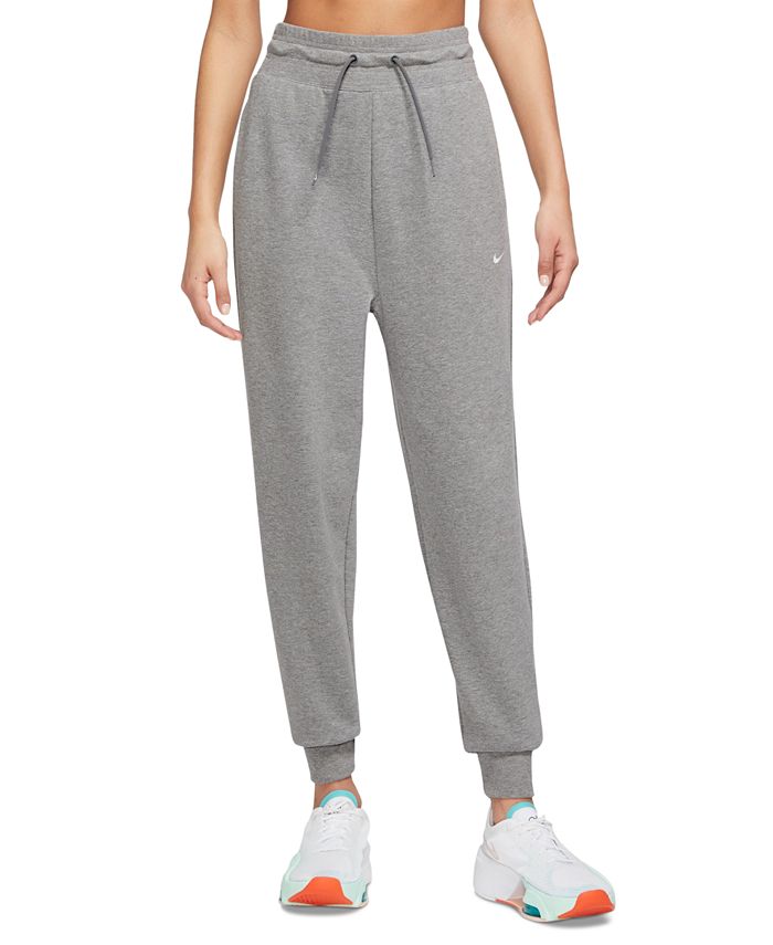 Nike Dri-FIT One Women's High-Waisted 7/8 French Terry Joggers (Plus Size).