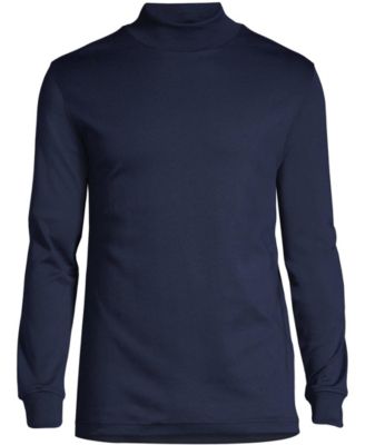 Big & Tall Cotton Supima Mock Turtleneck