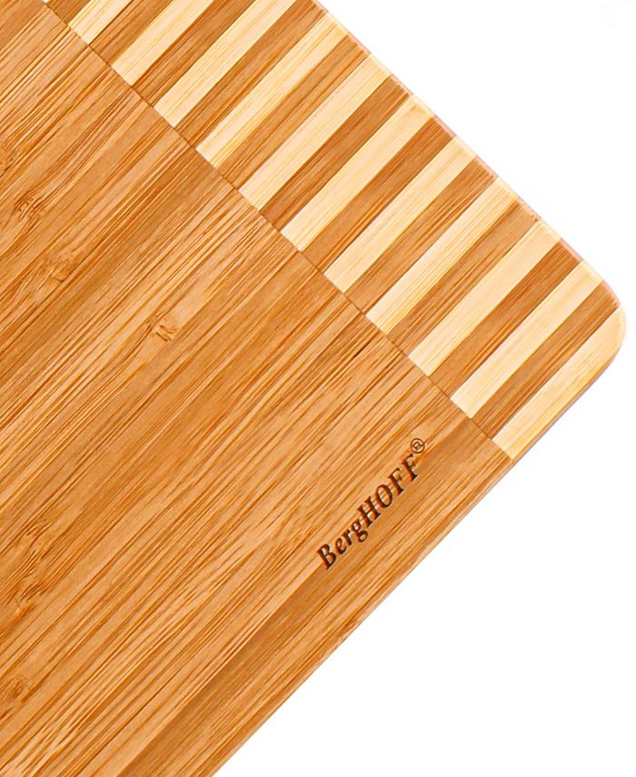 BergHOFF Bamboo Striped Round Cutting Board, 11.8