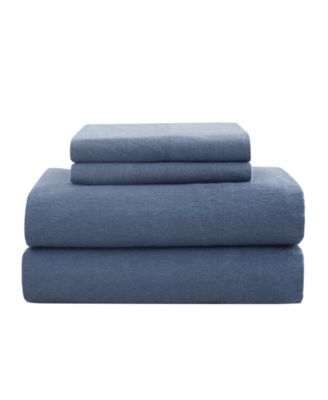 London Fog Super Soft Cotton Flannel 4 Piece Sheet Set, Full
