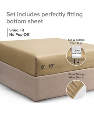 Cotton Fitted Sheet 14" - 16" Deep Pocket - Full