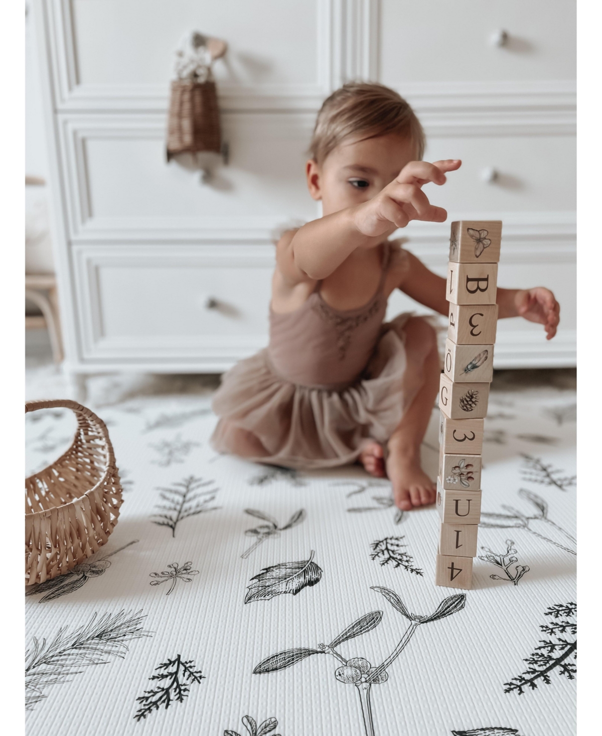 Ofie Mat, Plants + Eze, baby play mat - Plants + eze