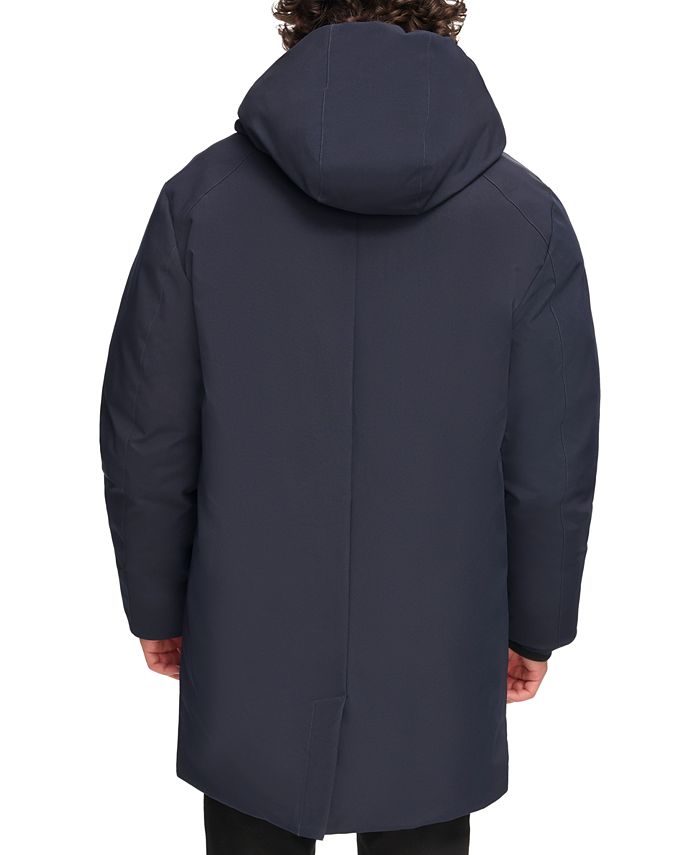 DKNY Men's Refined Full-Zip Hooded Parka - Macy's