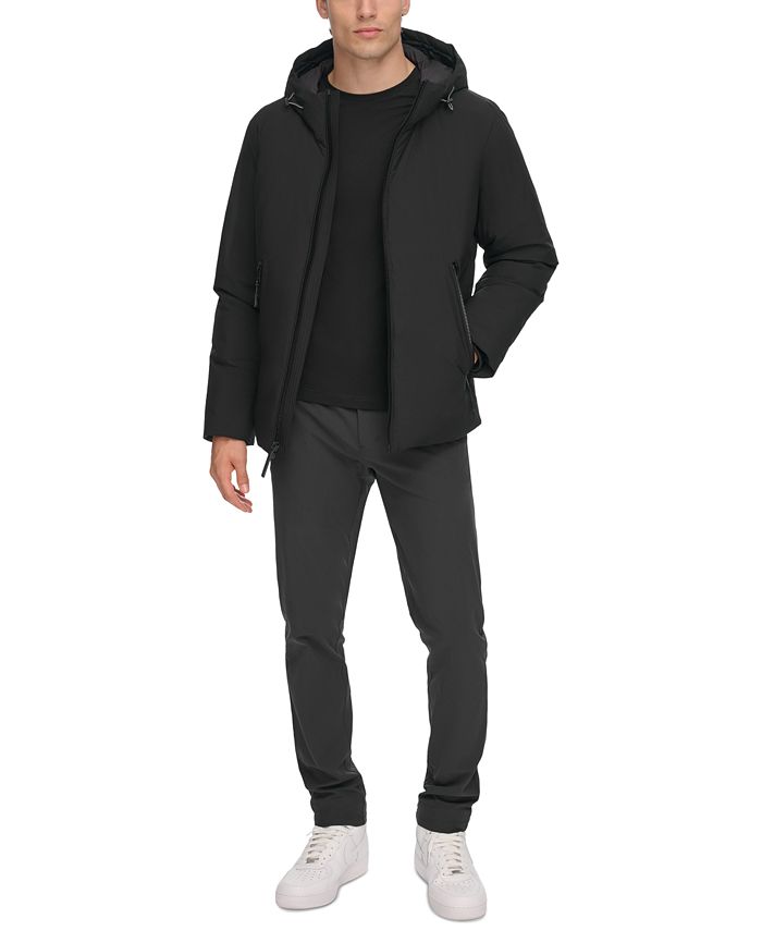 DKNY Men's Hooded FullZip Jacket Macy's