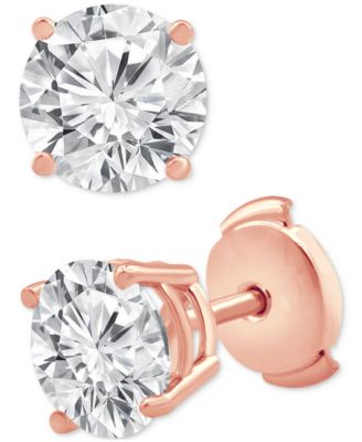 Certified Lab Grown Diamond Stud Earrings (3 ct. t.w.) in 14k Gold