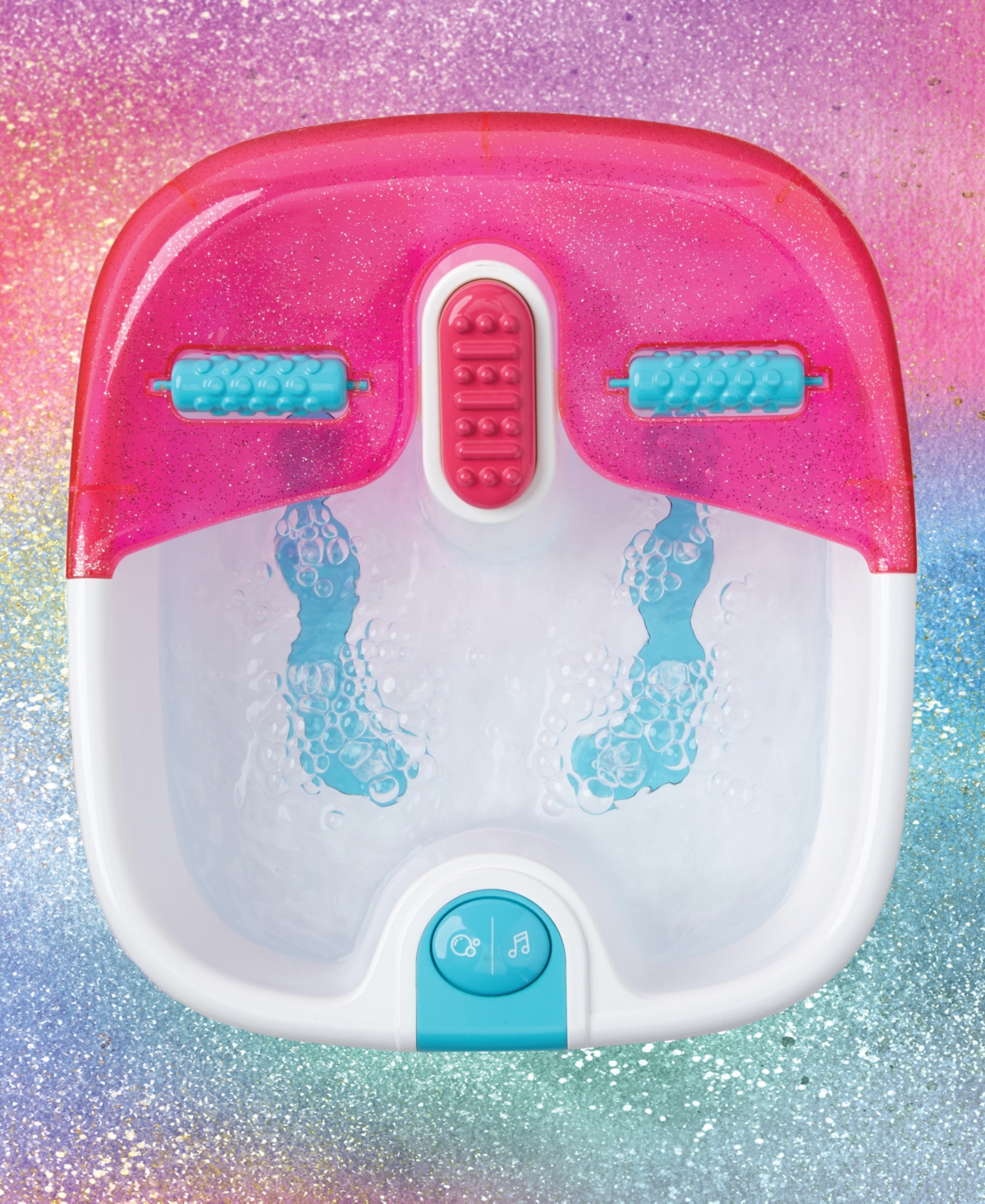 Shop Geoffrey's Toy Box Bubble Spa 1 Piece Foot Bath, Created For Macy's In White