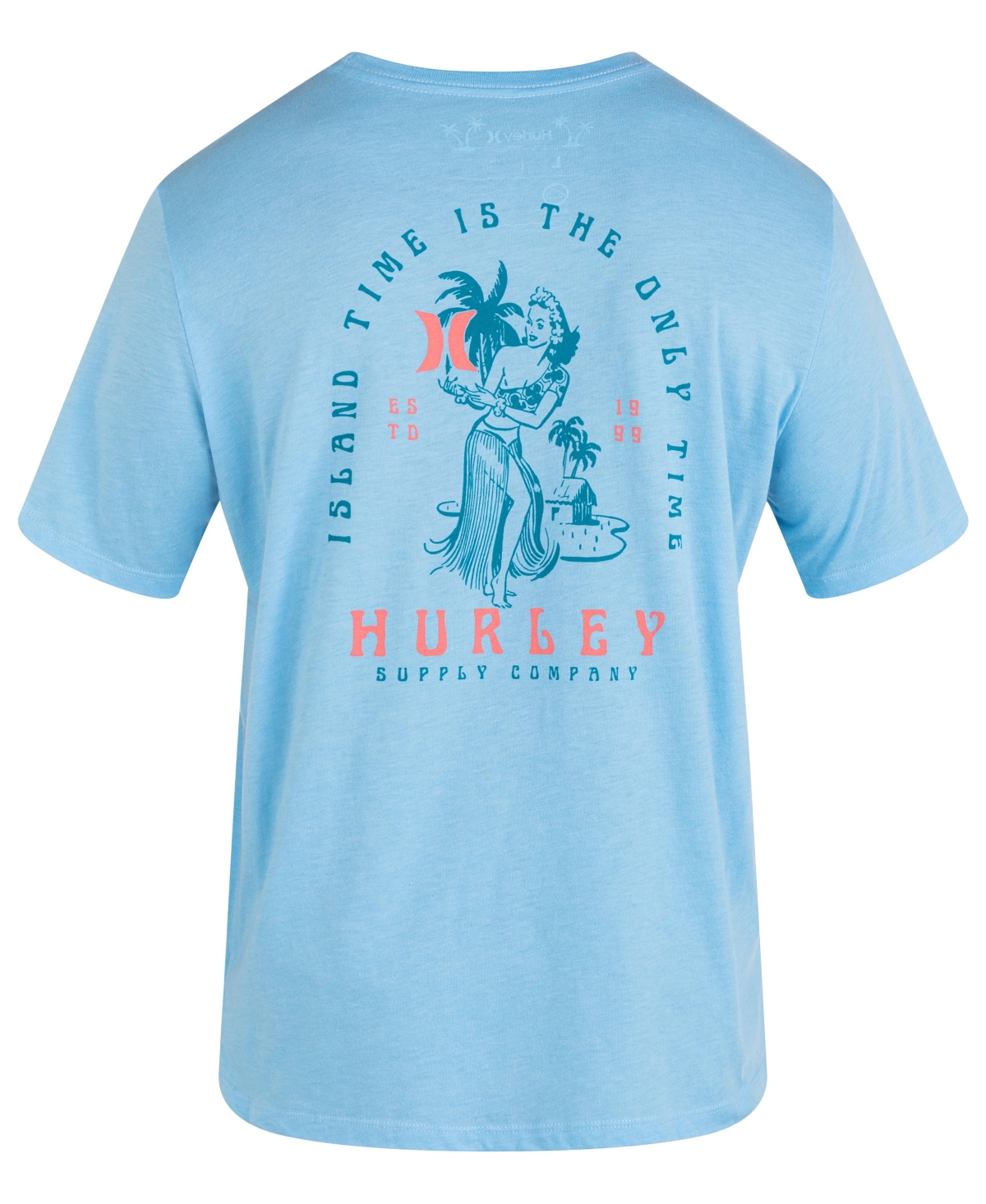 Hurley Men's Everyday Island Time Short Sleeve T-shirt