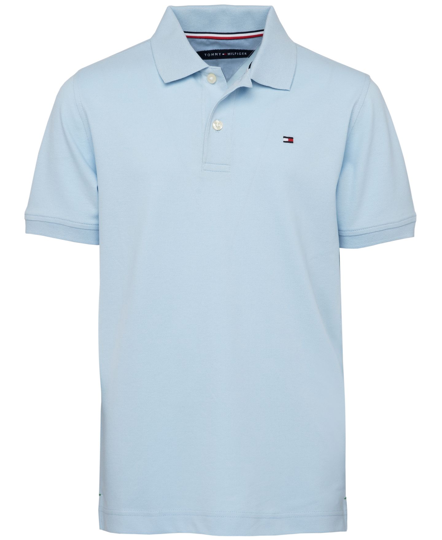Поло Tommy Hilfiger Stretch Ivy Polo Shirt для мальчиков, цвет: Синий — фото 5