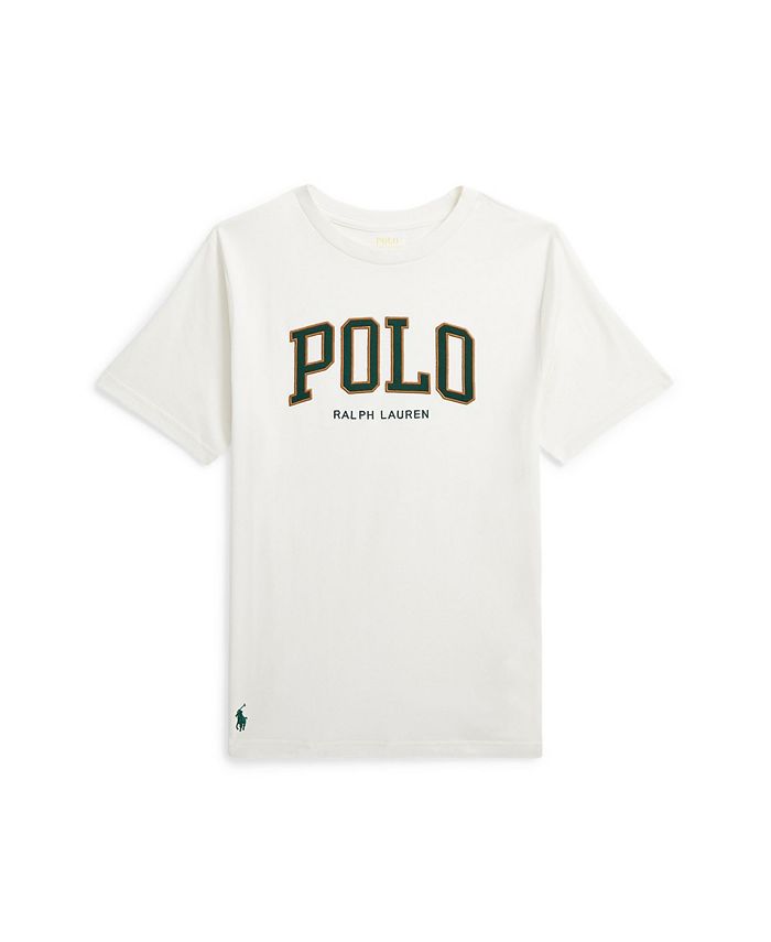 Polo Ralph Lauren Big Boys Cotton Jersey Crewneck T-Shirt - Macy's