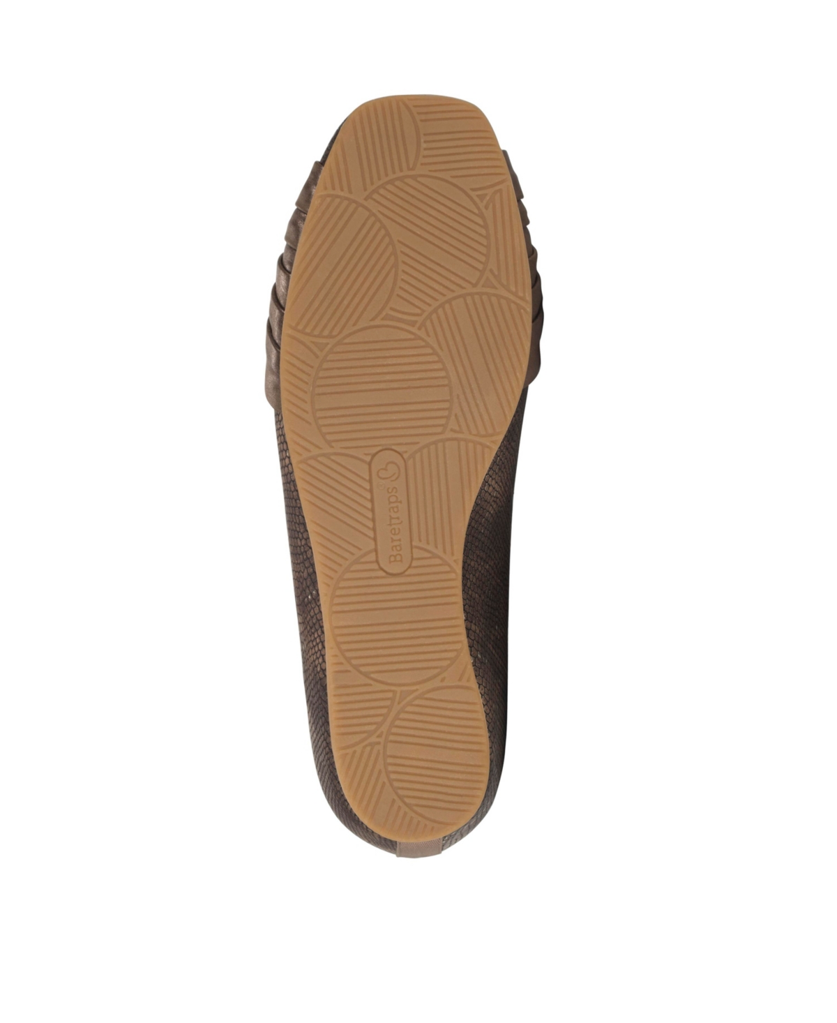 Baretraps Women's Chainey Ballet Flats In Taupe Metallic