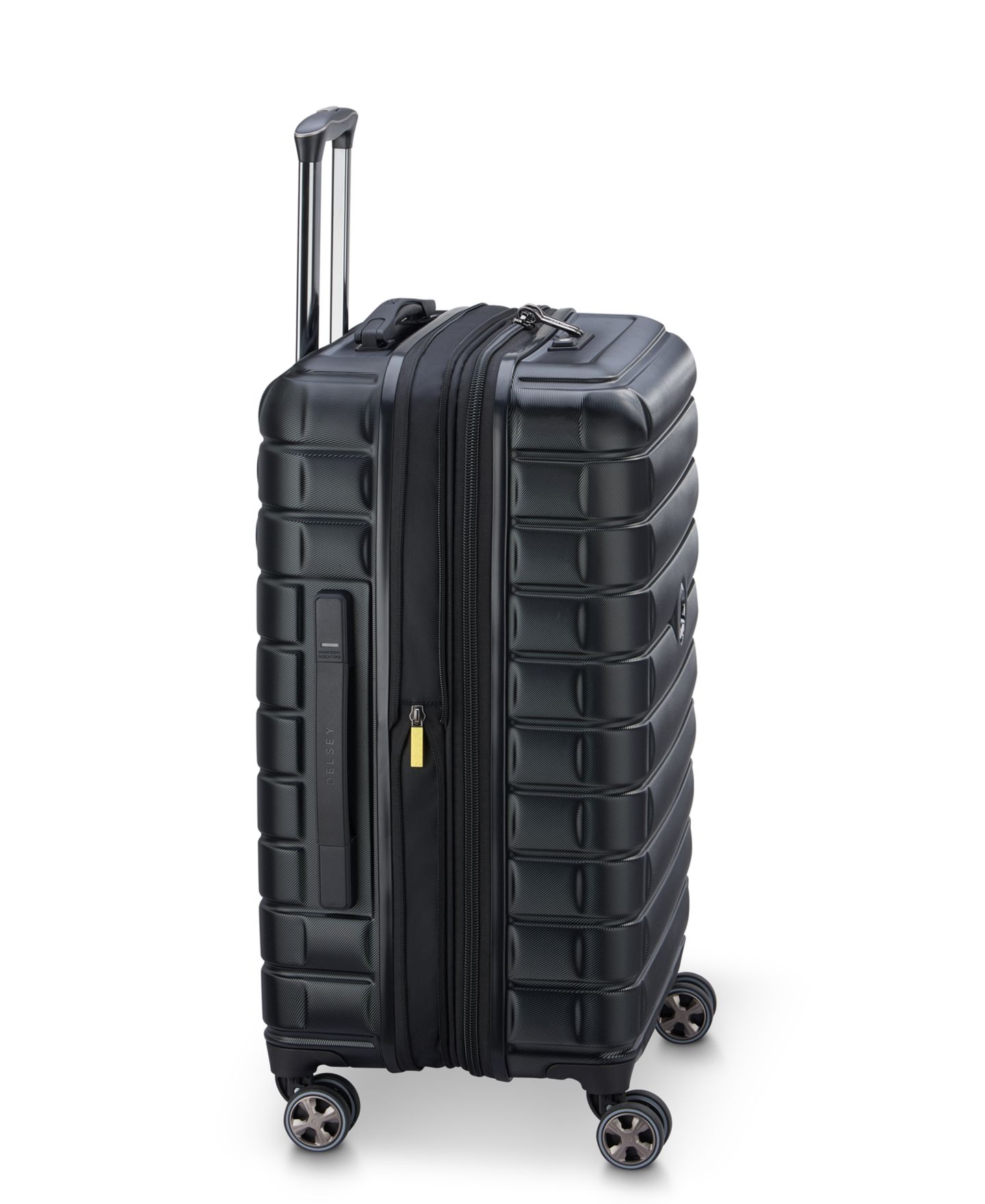 Чемодан Delsey Paris Delsey Shadow 5.0 Expandable 24" Check-in Spinner Luggage, цвет: Чёрный — фото 5