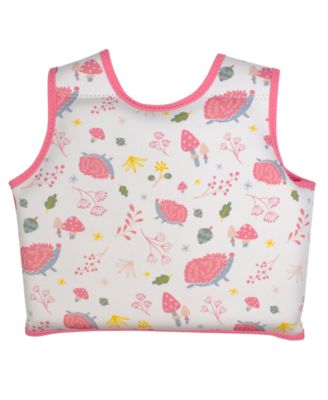 Toddler Girls Forest Print Go Splash Swim Vest