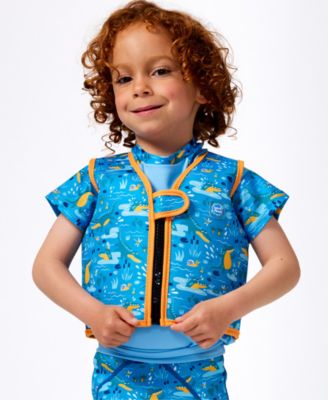Toddler Boys Alligators Go Splash Swim Vest