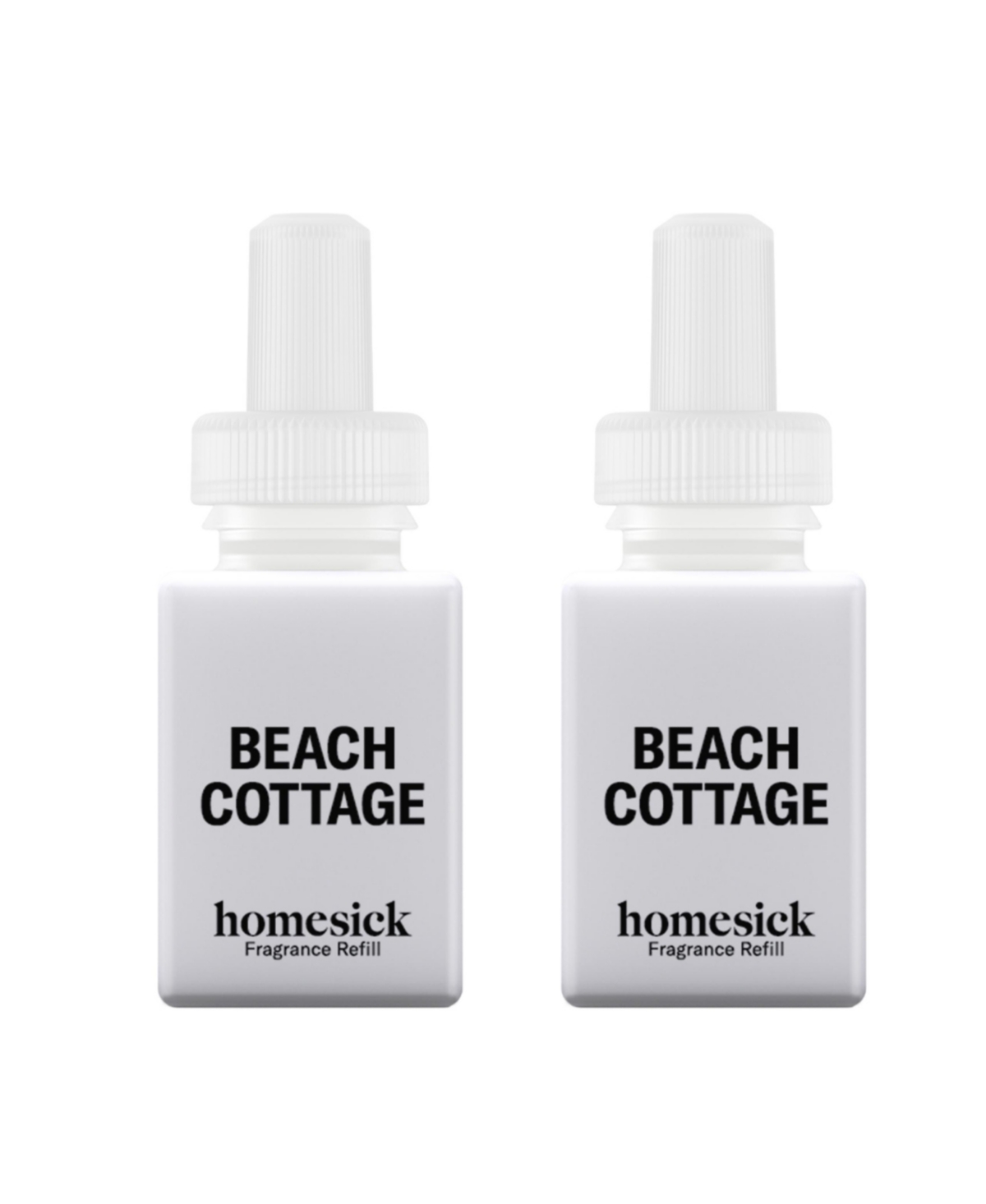 Homesick - Beach Cottage - Home Scent Refill - Smart Home Air Diffuser Fragrance - Up to 120-Hours of Luxury Fragrance per Refill - Clean & Safe
