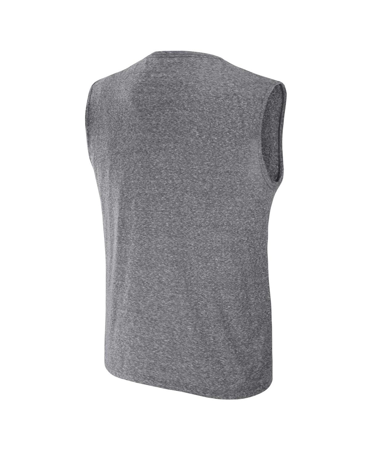 Men's Darius Rucker Collection by FanaticsTampa Bay Rays Muscle Tank Top - Charcoal