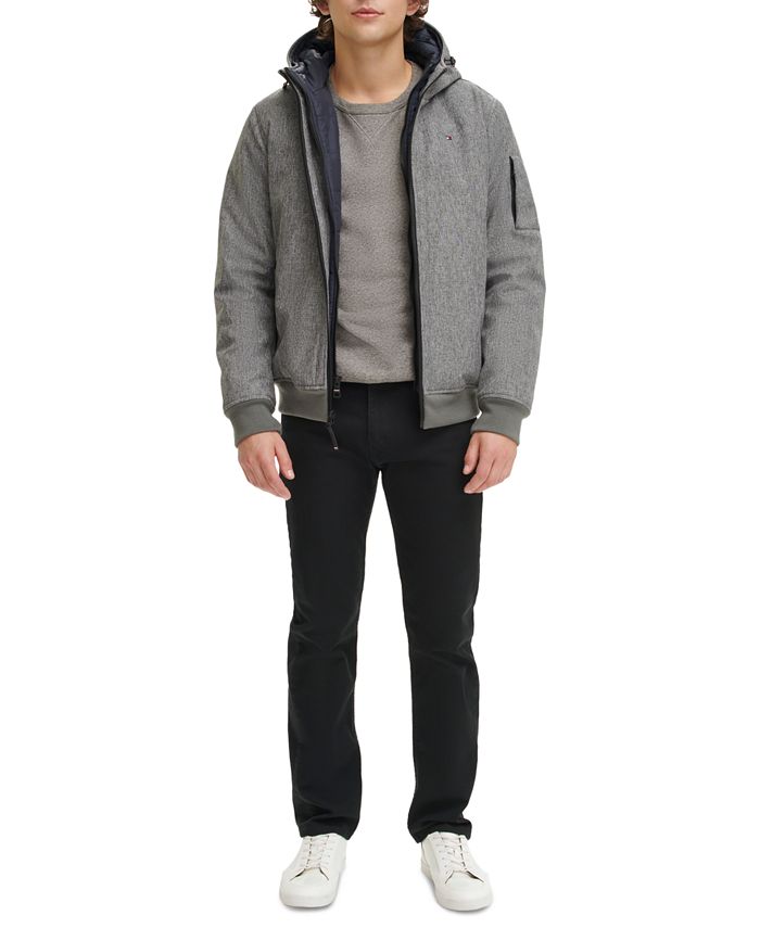 Tommy Hilfiger Men's Hoodie Bomber Combo Jacket Macy's