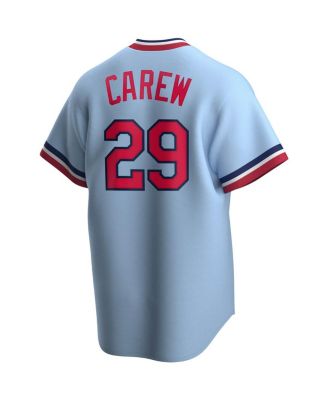 Men's Rod Carew Minnesota Twins Coop Player Replica Jersey