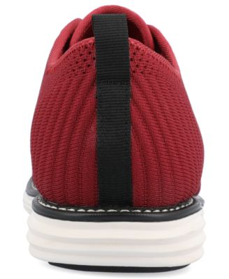 Men's Novak Wide Width Tru Comfort Foam Knit Lace-Up Round Toe Dress Shoes