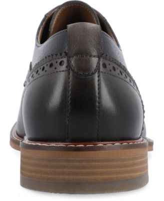 Men's Clayton Plain Toe Brogue Derby Shoe