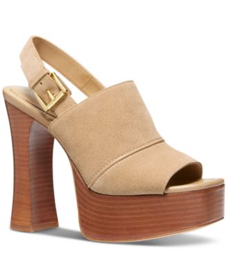 Michael Kors - Rye Slip On Platform Slingback Sandals