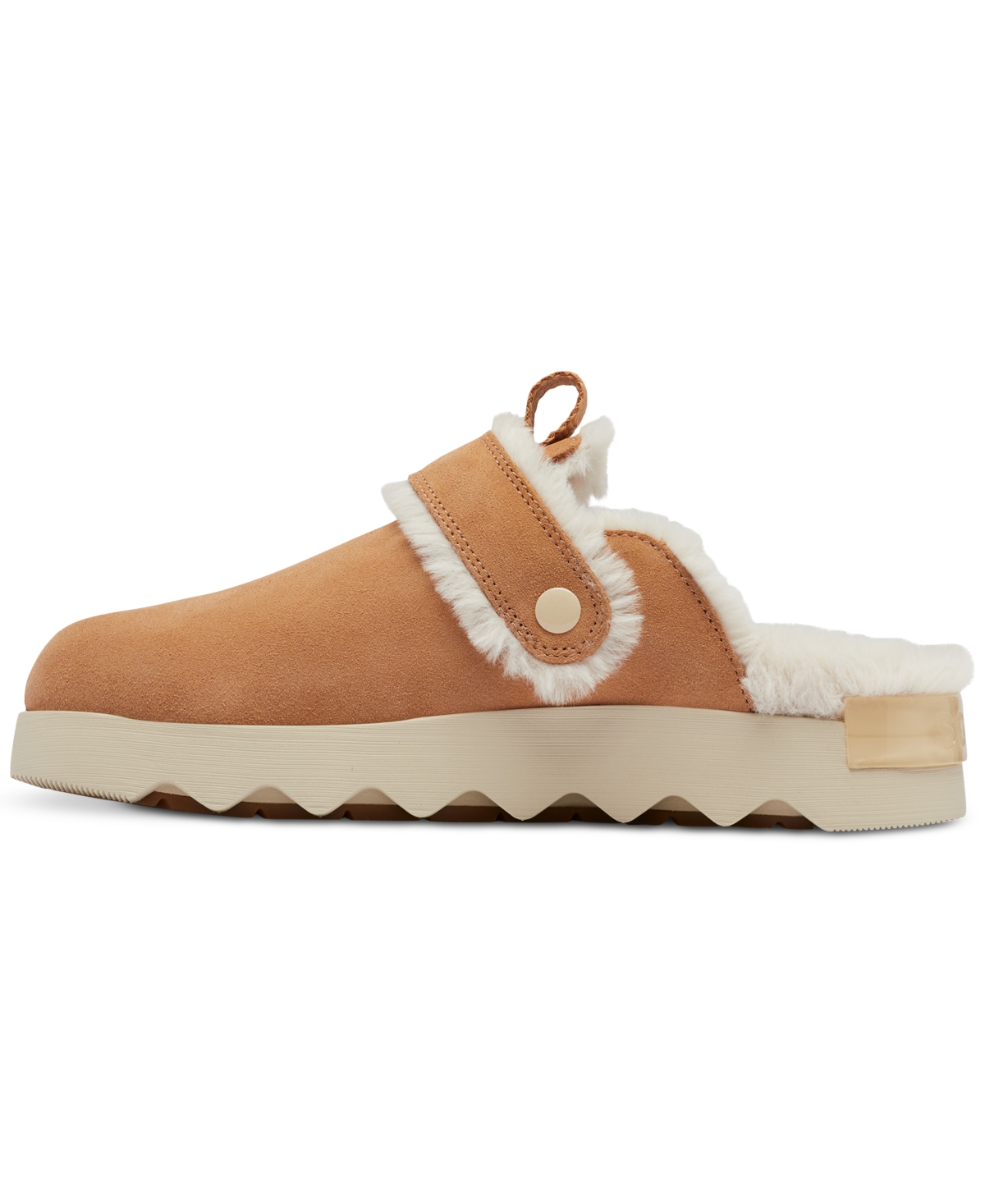 Sorel Women's Viibe Cozy Slip-On Clog Flats - Natural