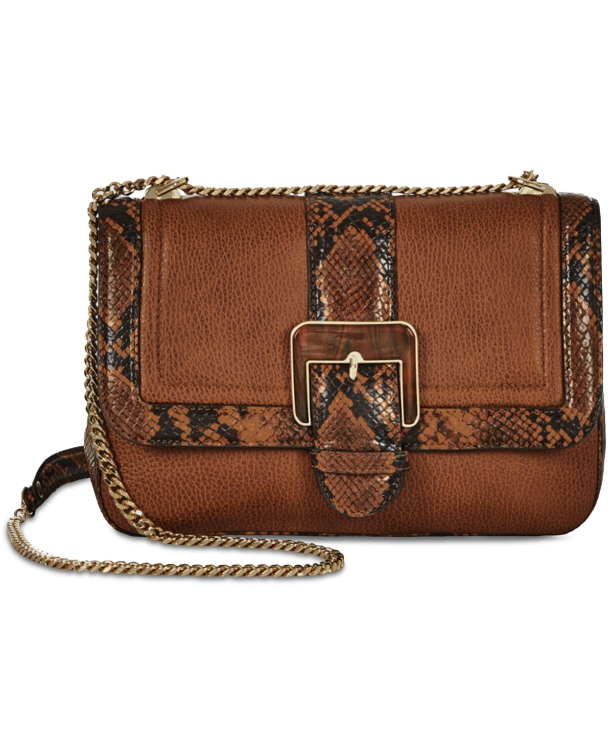 Hillary Leather Crossbody, Pastry Ombre