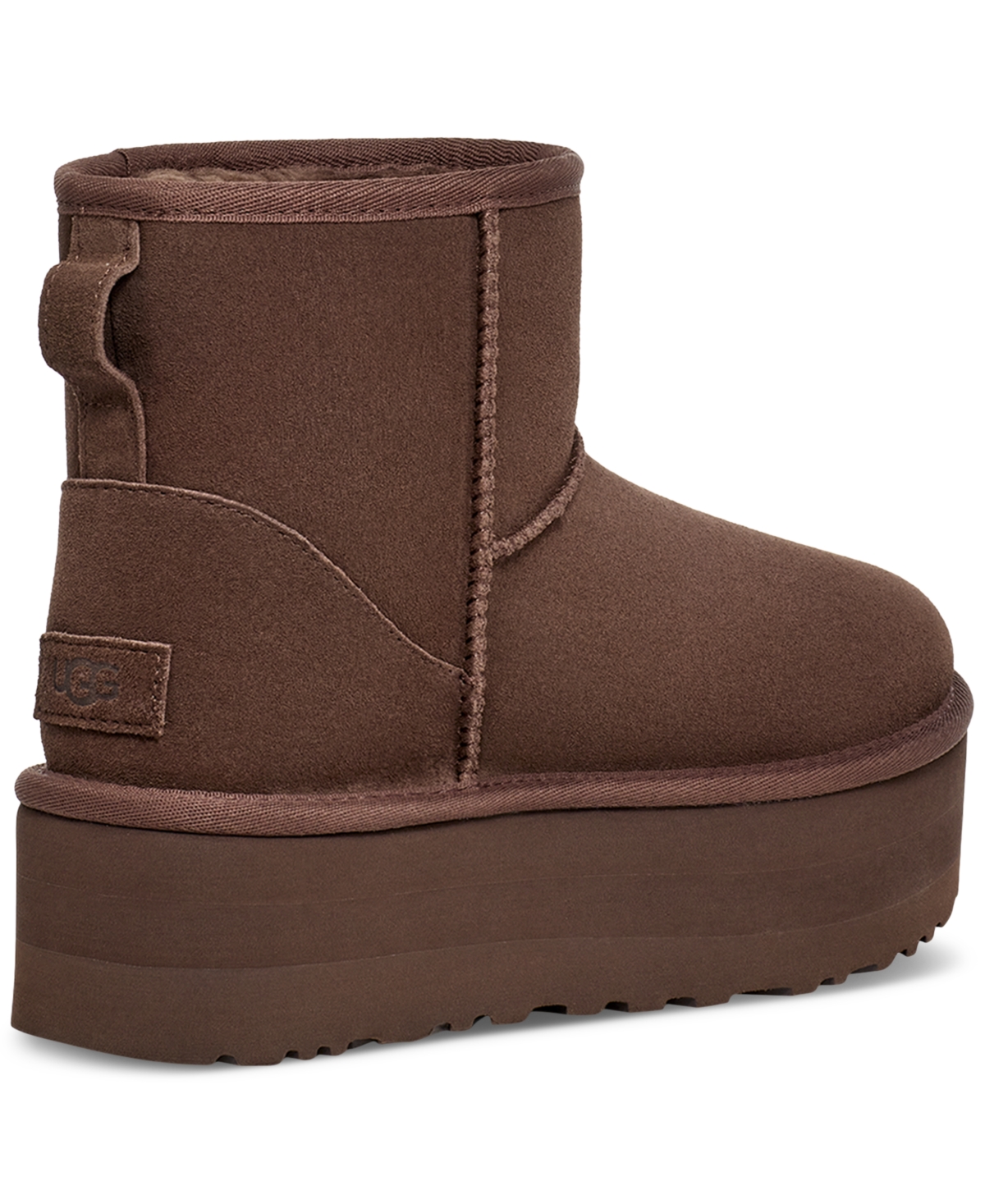 Ugg Women's Classic Mini Warm-Lined Platform Booties