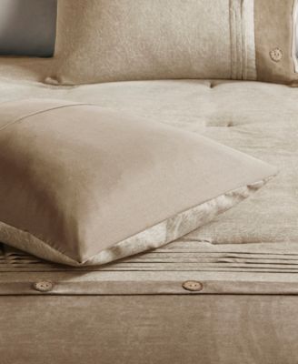 Boone Microsuede 7-Pc. Comforter Set, King