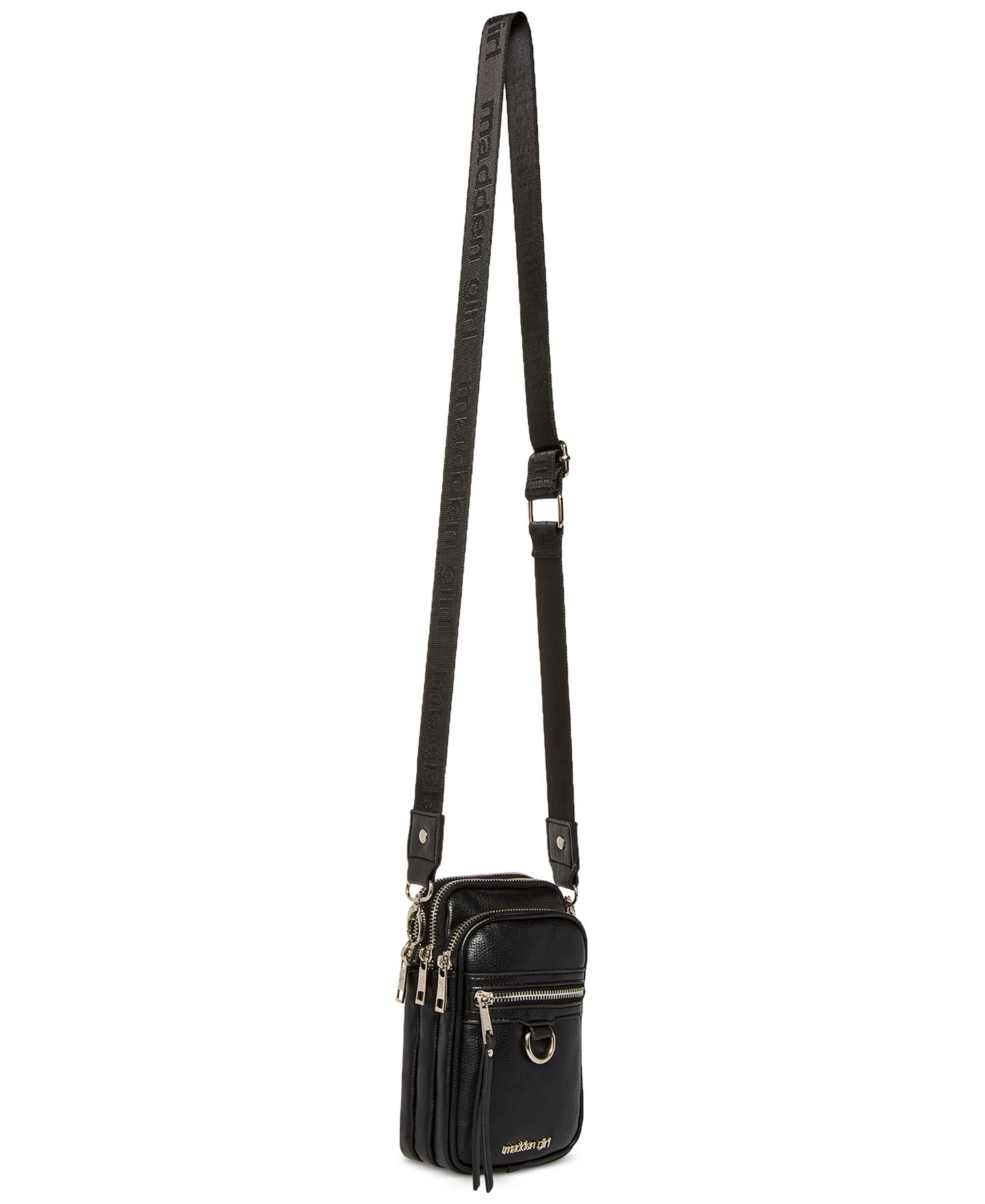 Женская сумка Madden Girl Danip North and South Crossbody, цвет: Чёрный — фото 3