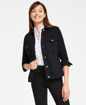 Gloria Vanderbilt Women's Amanda Button-Front Shirt, Marine Navy Stripe, L