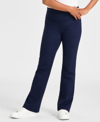 Petite Pull-On Bootcut Ponte Pants, Created for Macy's