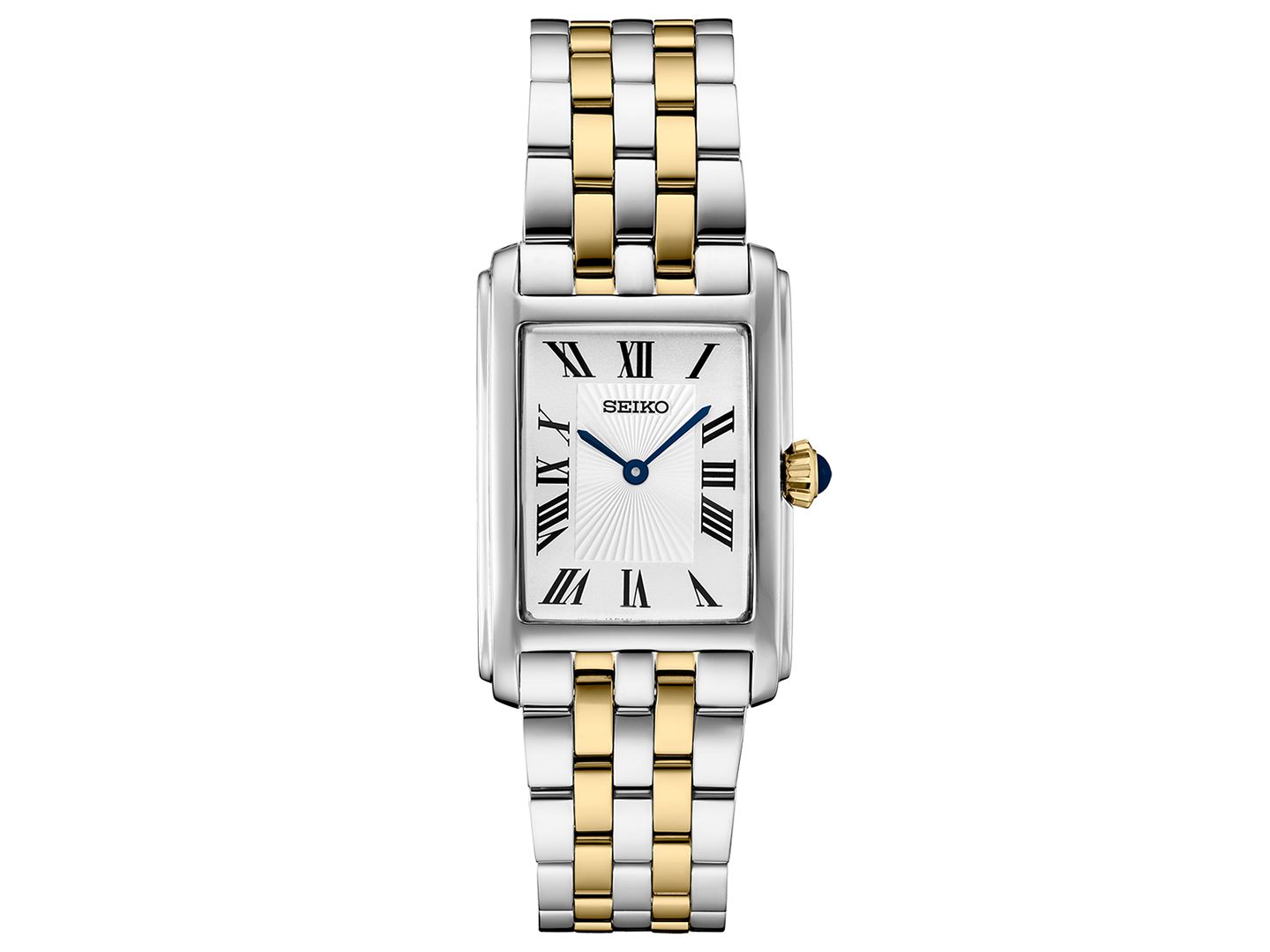 Женские часы Seiko Essentials на браслете, two-tone, 22 мм — фото 1
