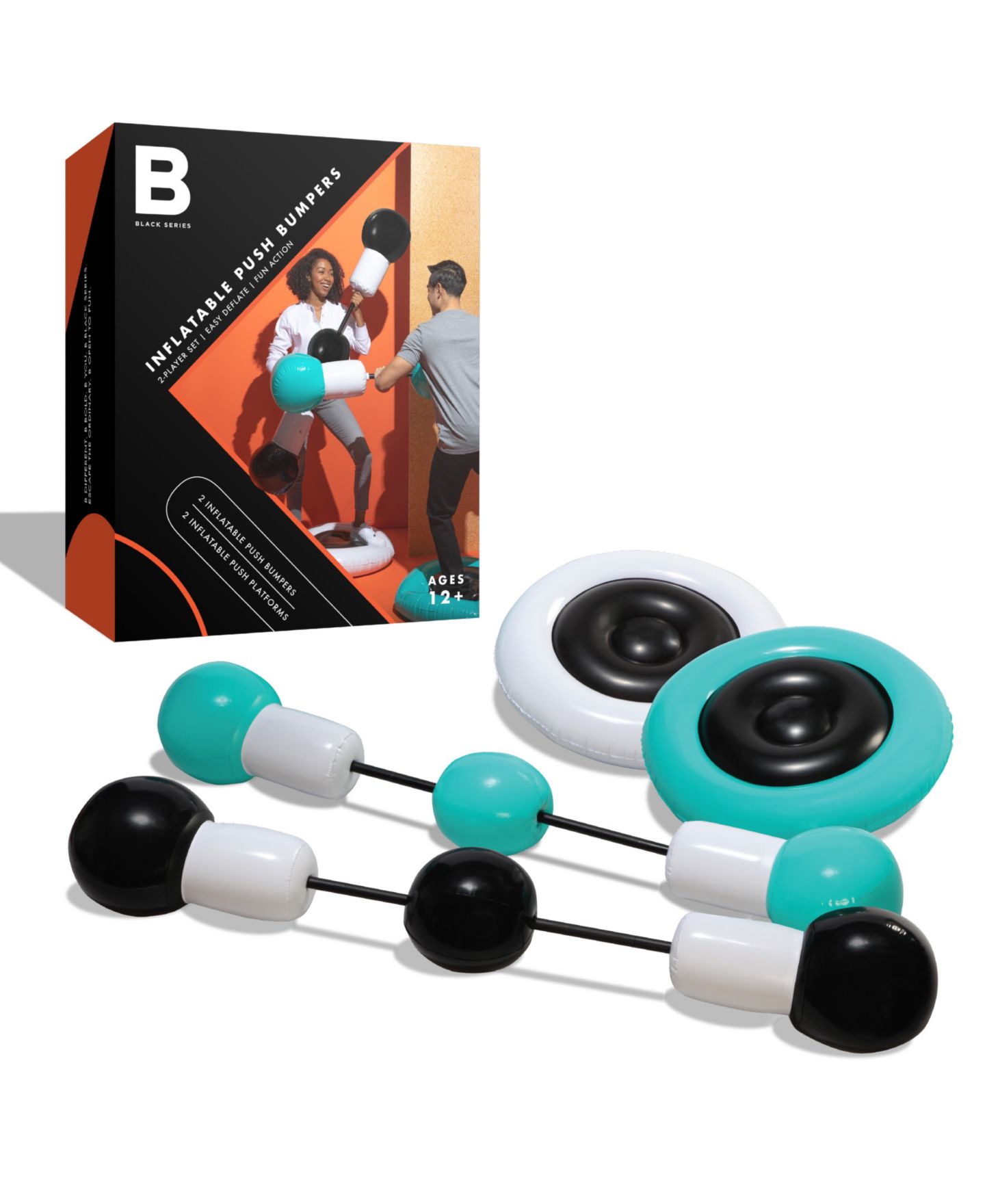 Детские игрушки Black Series Inflatable Push Bumpers Sparring Set — фото 2