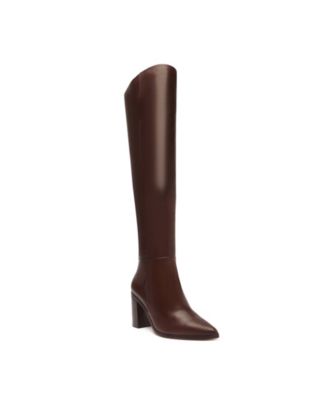 Schutz Women's Mikki Over-The-Knee High Block Heel Boots - Macy's