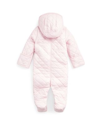 Baby Water-Repellent Hooded Barn Pramsuit