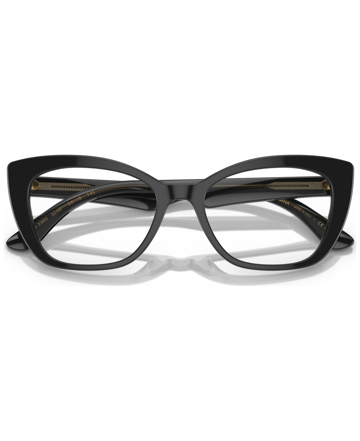 Dolce&Gabbana Women's Eyeglasses, DG3360 52 - Transparent Gray