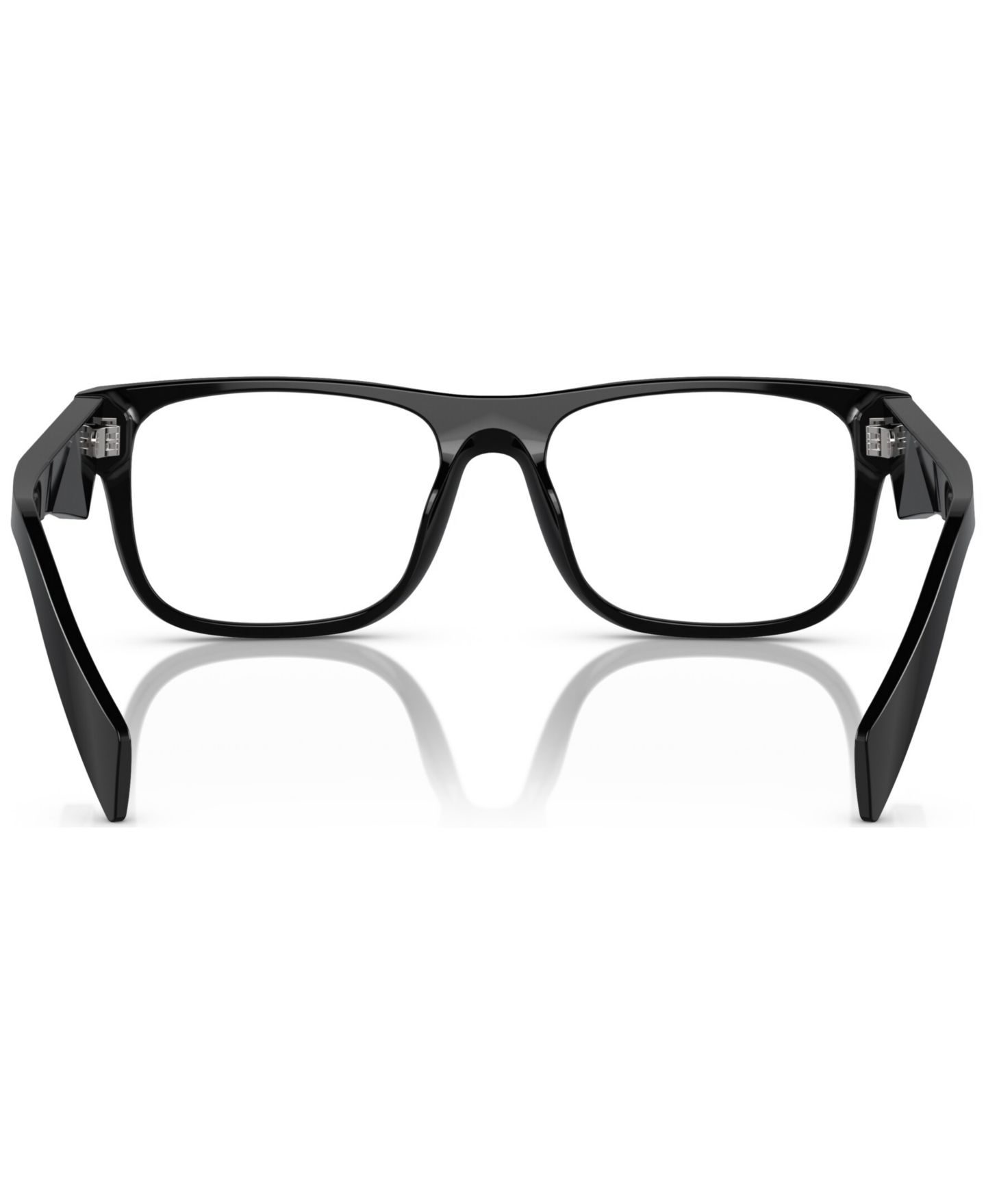 Мужские очки PRADA Man Pillow Plastic PR 22ZV Eyeglasses, цвет: Чёрный — фото 3