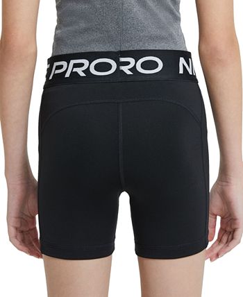 Nike Older Girls Pro 3 Inch Shorts - Black