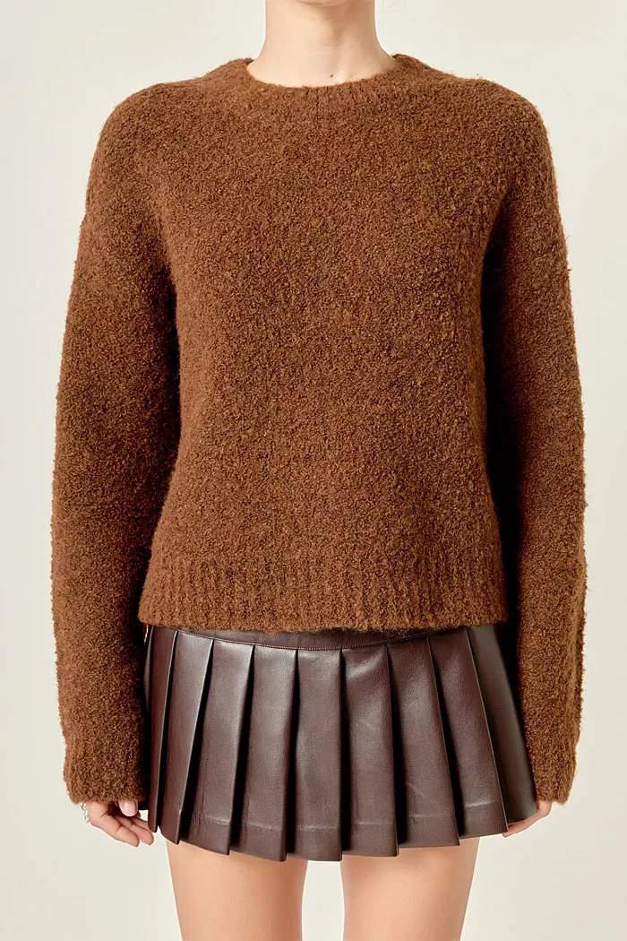 Women's Cozy Round neck Sweater