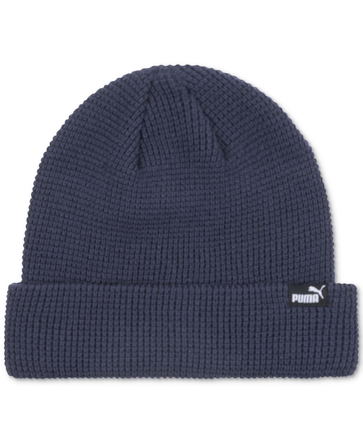 Shop Puma Men's Prospect Watchman Space Dyed Knit Beanie In Navy