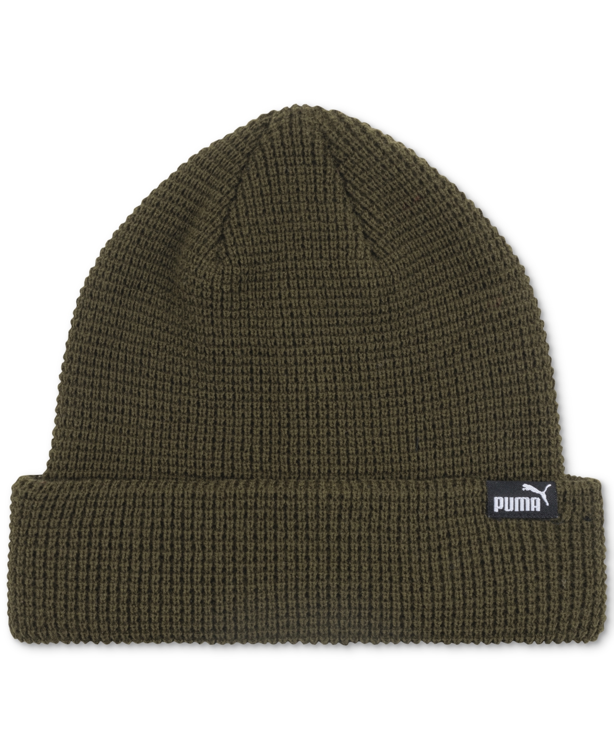 Puma Men's Prospect Watchman Space Dyed Knit Beanie In Olive