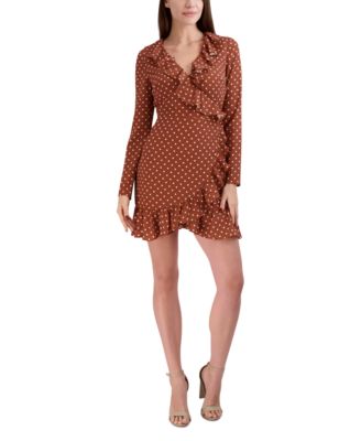 BCBGeneration - Women's Pebble Crepe Mini Fit & Flare Dress