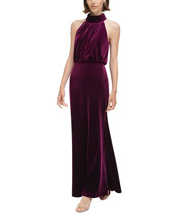 Eliza j burgundy sale dress