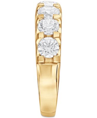 Badgley Mischka Certified Lab Grown Diamond Band (3 ct. t.w.) in 14k Gold