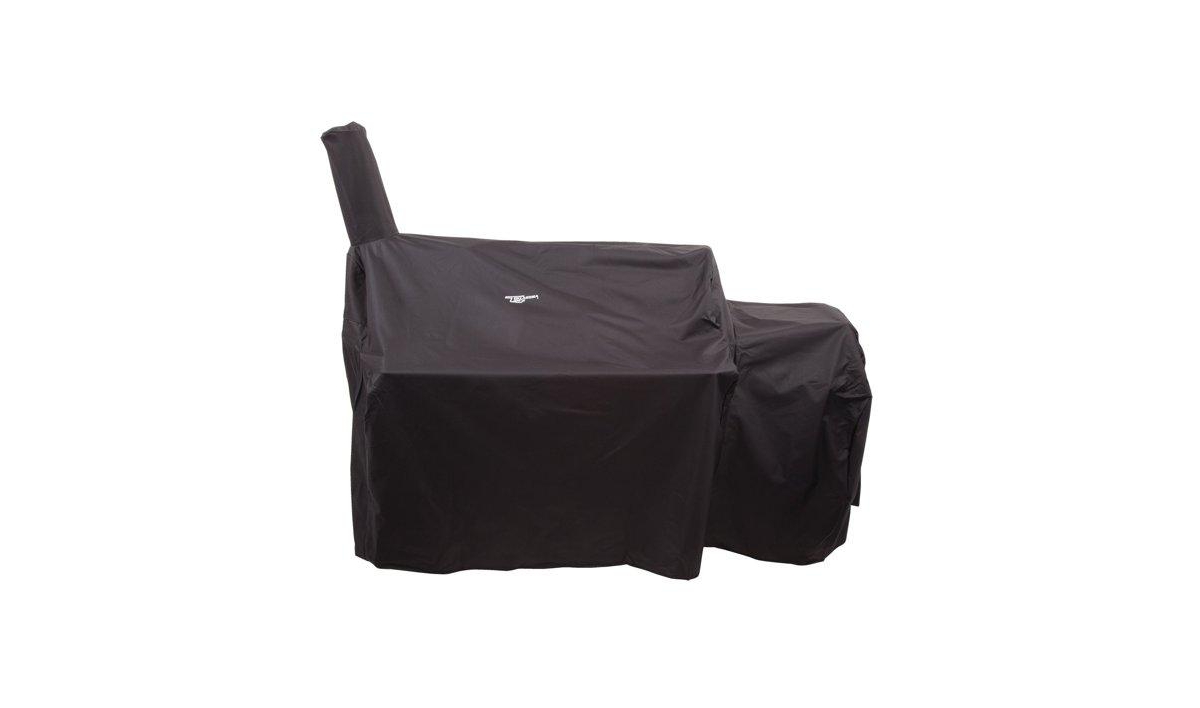 8694010 33.5 x 58.5 x 38 in. Black Grill Cover for Oklahoma Joes Highland Offset Smoker- pack of 4 - Black